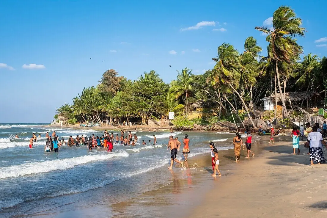 Pottuvil Beach and Lagoon Scenery